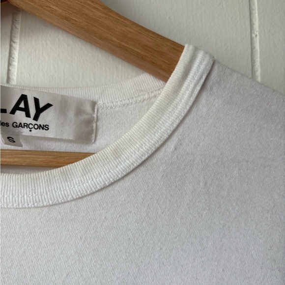 Comme Des Garçons Play heart-patch T-shirt | Size Small - Picture 5 of 9
